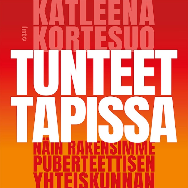 Kirjankansi teokselle Tunteet tapissa