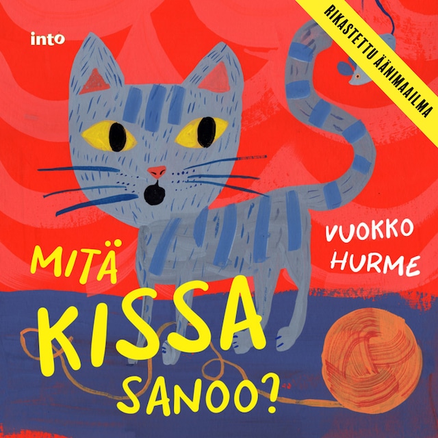 Portada de libro para Mitä kissa sanoo?