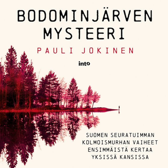 Kirjankansi teokselle Bodominjärven mysteeri
