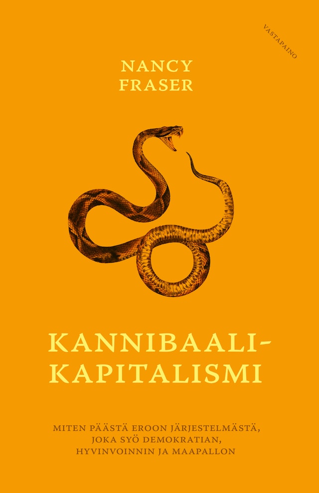 Buchcover für Kannibaalikapitalismi