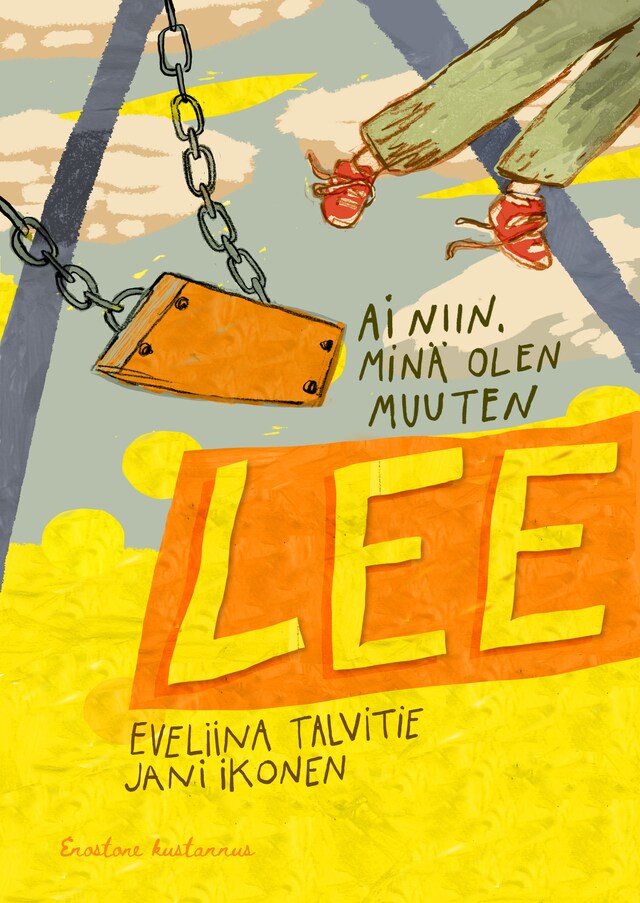 Book cover for Ai niin, minä olen muuten Lee