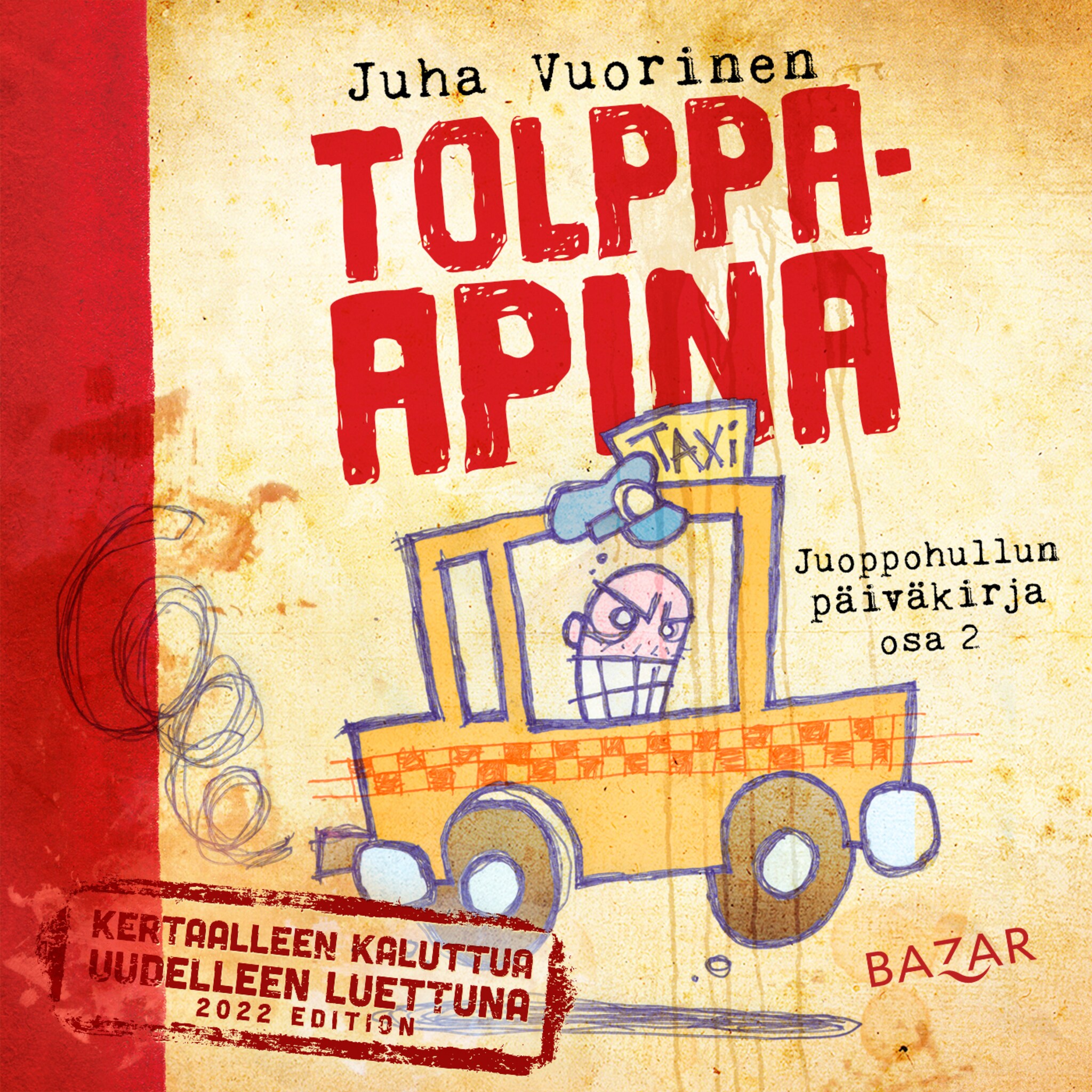 Äänikirjan Tolppa-apina kansikuva