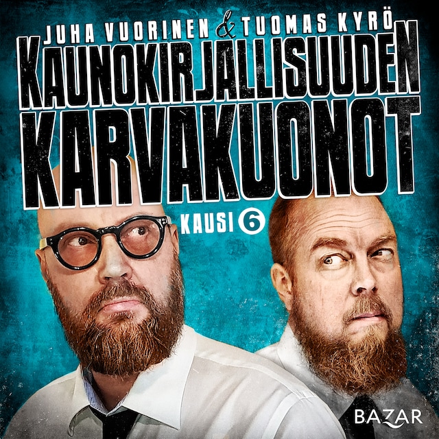 Book cover for Kaunokirjallisuuden karvakuonot K6