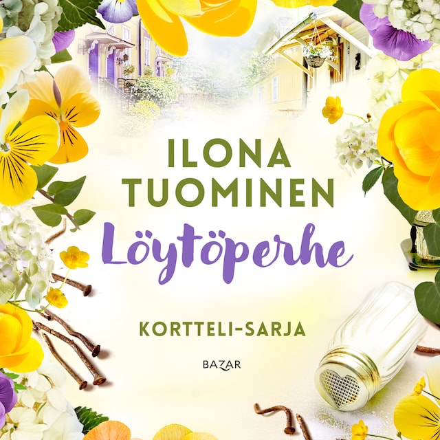 Kirjankansi teokselle Löytöperhe