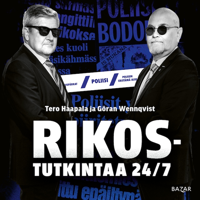 Buchcover für Rikostutkintaa 24/7