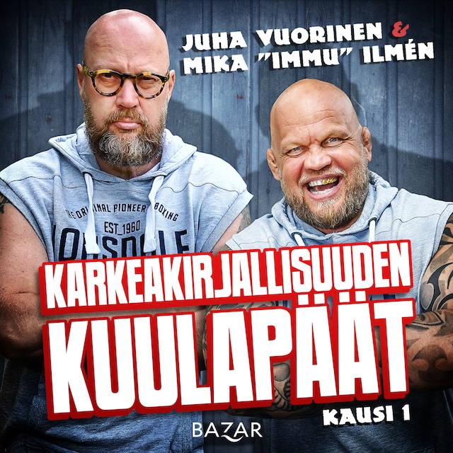 Book cover for POISTETTUKarkeakirjallisuuden kuulapäät K1/J1