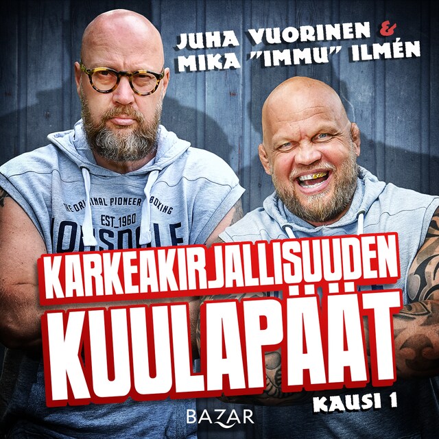 Book cover for POISTETTUKarkeakirjallisuuden kuulapäät K1/J8