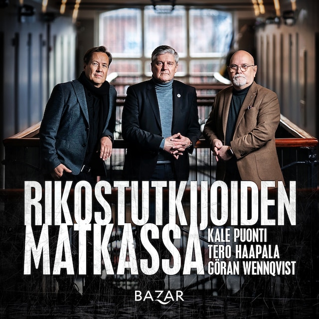 Buchcover für Rikostutkijoiden matkassa K1