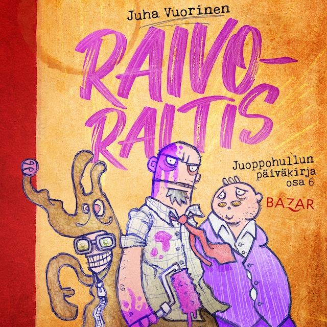 Kirjankansi teokselle Raivoraitis