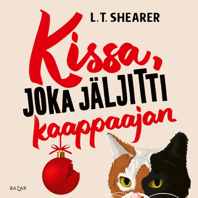 Kirjankansi teokselle Kissa, joka jäljitti kaappaajan