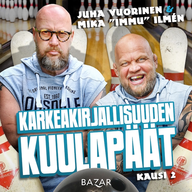 Buchcover für Karkeakirjallisuuden kuulapäät K2/J1