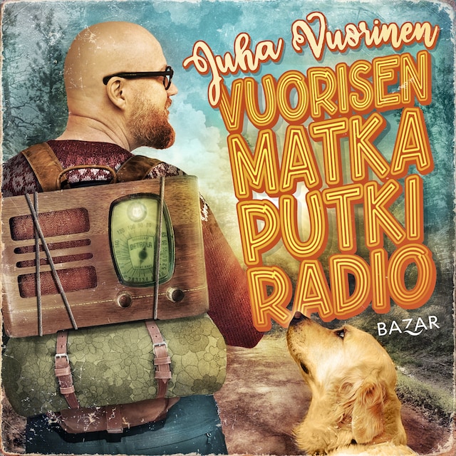 Kirjankansi teokselle Vuorisen matkaputkiradio