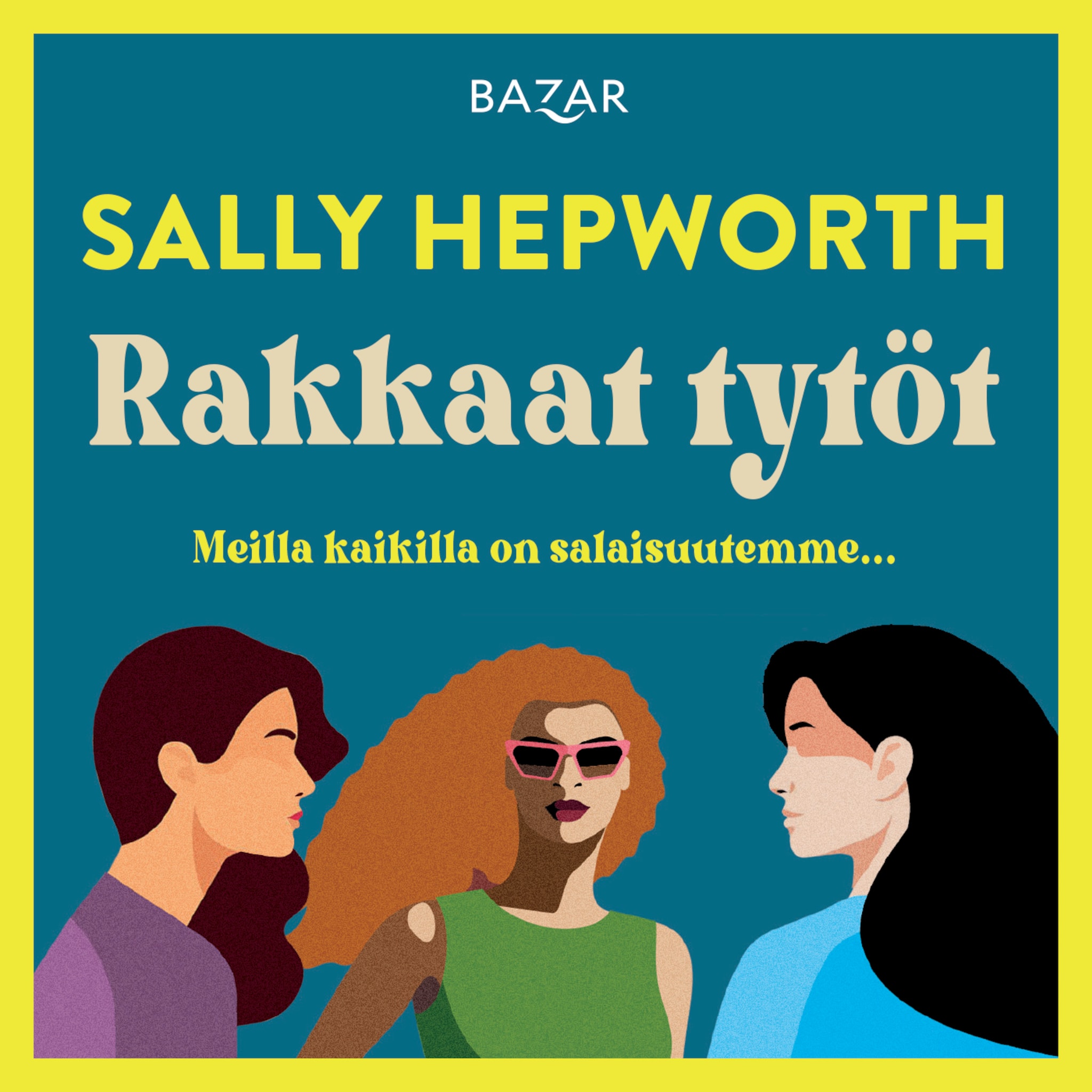 Äänikirjan Rakkaat tytöt kansikuva
