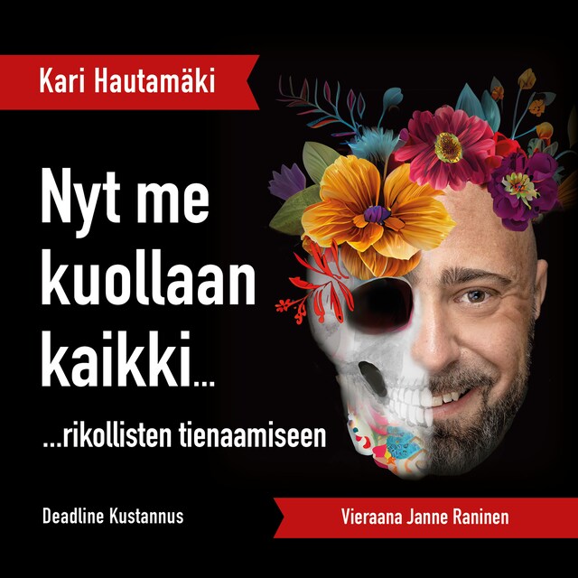 Kirjankansi teokselle K1/J1 Nyt me kuollaan kaikki...