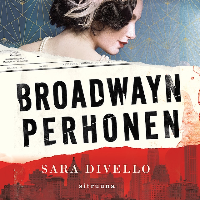 Book cover for Broadwayn perhonen