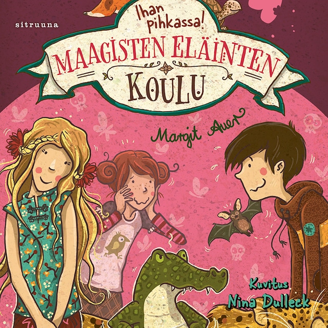 Book cover for Maagisten eläinten koulu 8 - Ihan pihkassa!