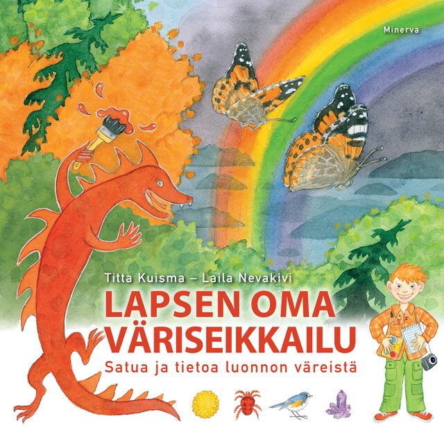 Book cover for Lapsen oma väriseikkailu