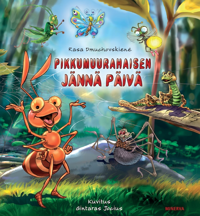 Book cover for Pikkumuurahaisen jännä päivä