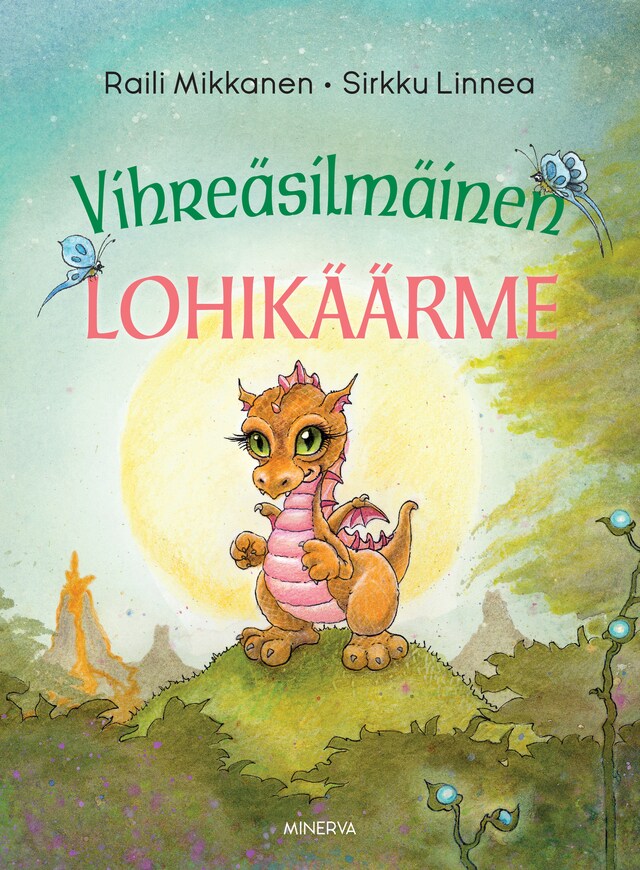 Book cover for Vihreäsilmäinen lohikäärme