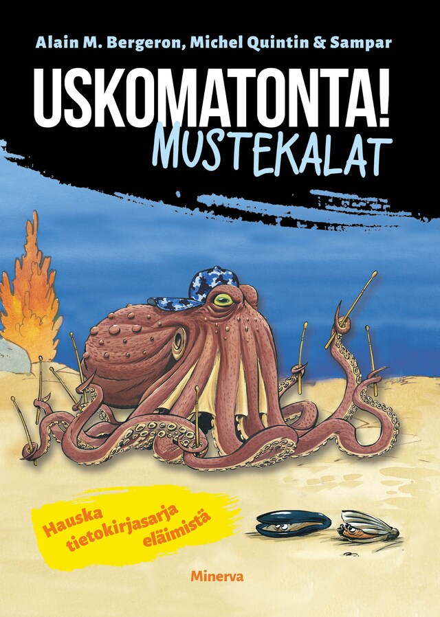 Okładka książki dla Uskomatonta! Mustekalat