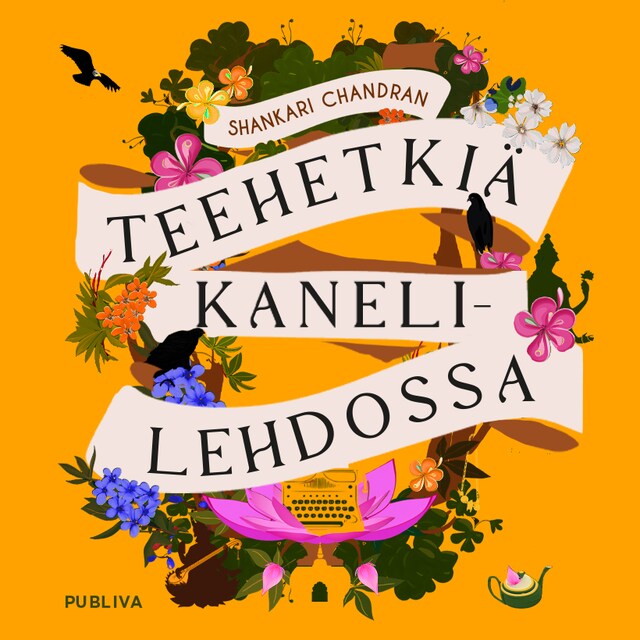 Book cover for Teehetkiä Kanelilehdossa