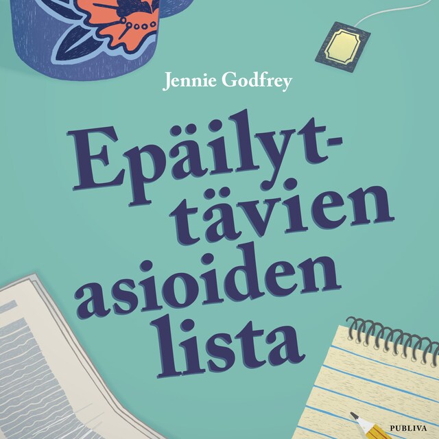 Buchcover für Epäilyttävien asioiden lista