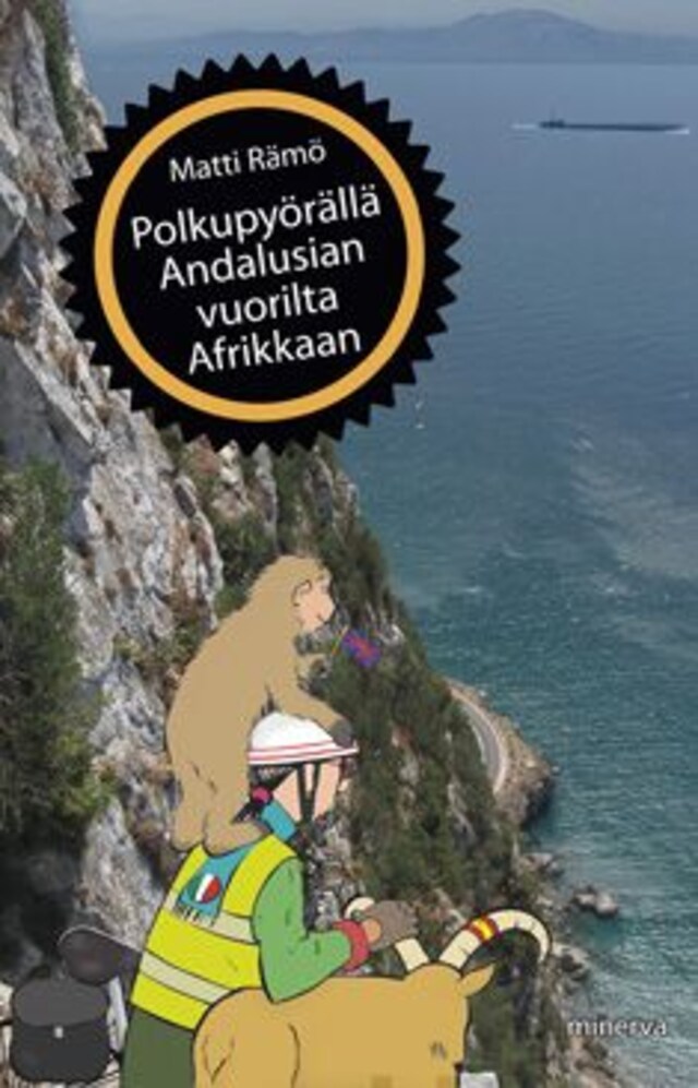 Book cover for Polkupyörällä Andalusian vuorilta Afrikkaan