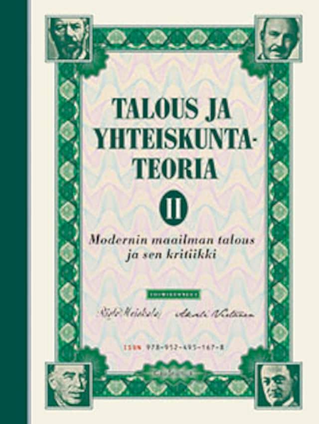 Book cover for Talous ja yhteiskuntateoria 2