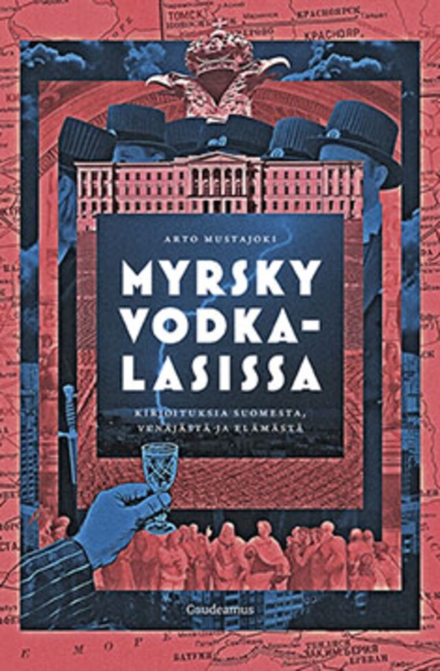 Kirjankansi teokselle Myrsky vodkalasissa