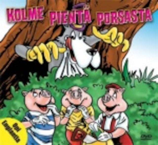 Book cover for KOLME PIENTÄ PORSASTA
