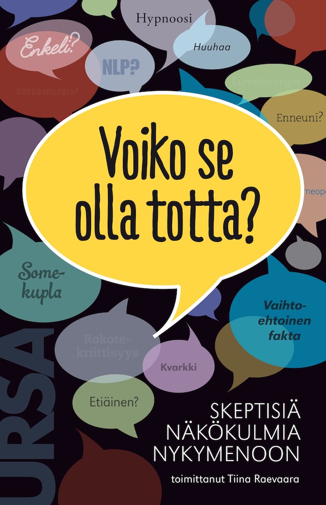 Book cover for Voiko se olla totta