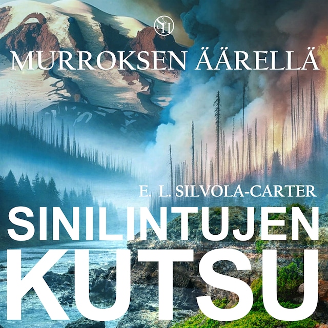 Sinilintujen kutsu Boekomslag van Sinilintujen kutsu