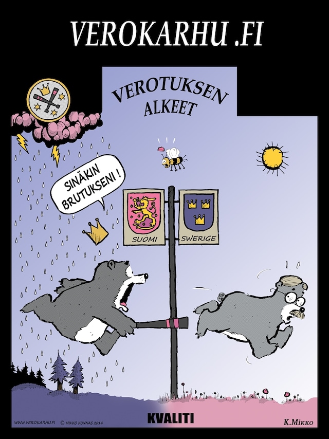 Book cover for Verokarhu.fi - Verotuksen alkeet