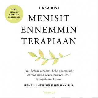 Menisit ennemmin terapiaan bookCoverFor