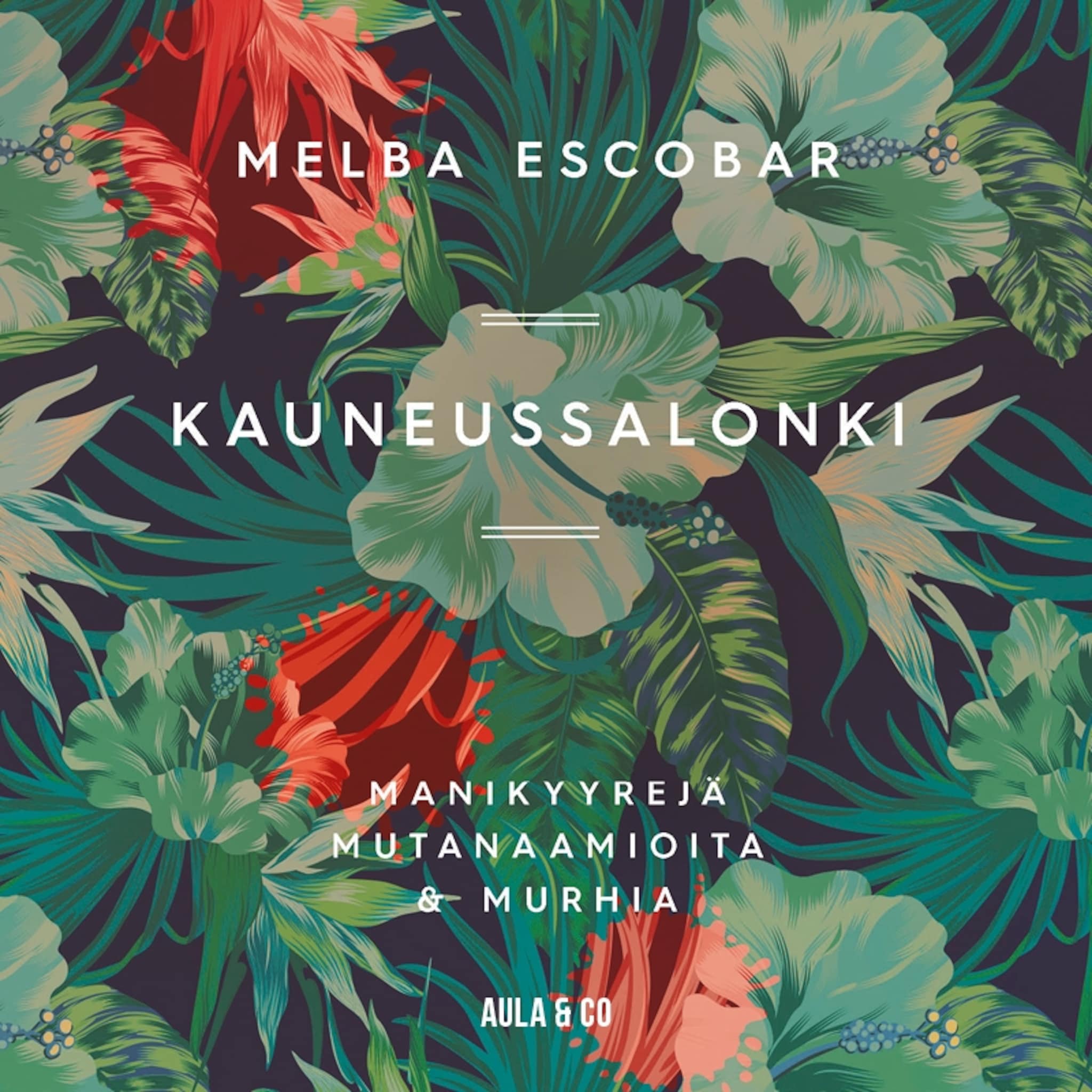 Äänikirjan Kauneussalonki kansikuva
