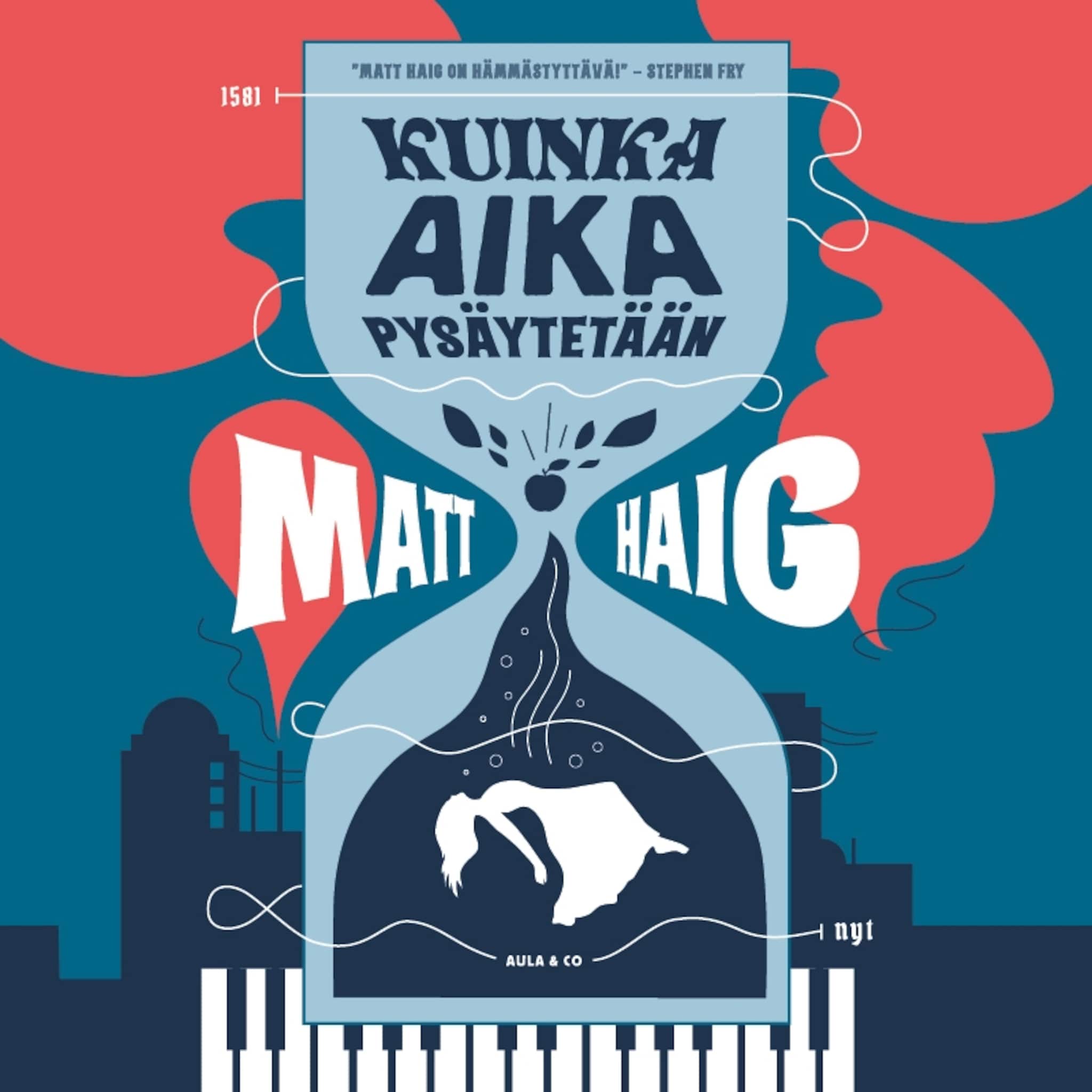Äänikirjan Kuinka aika pysäytetään kansikuva