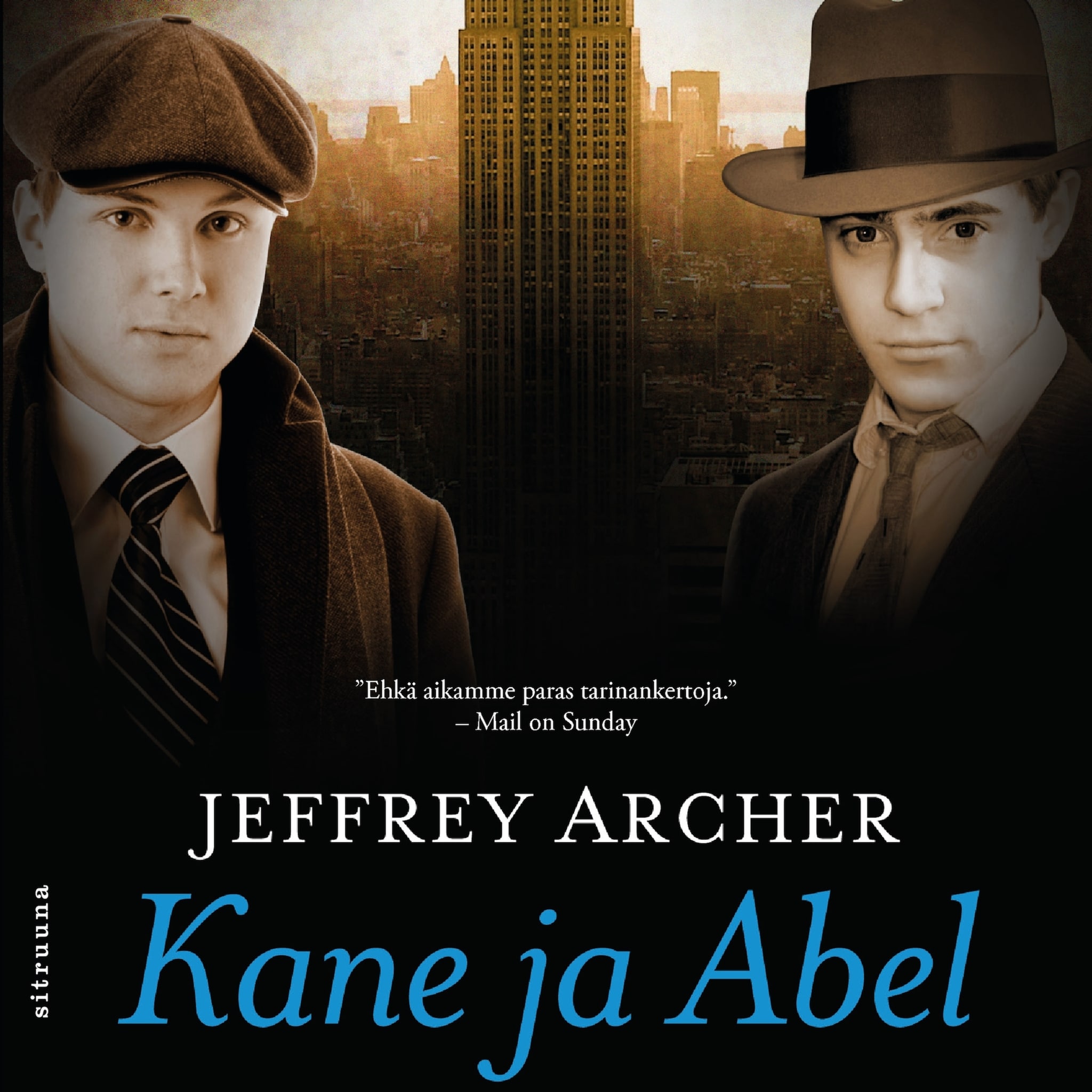 Äänikirjan Kane ja Abel kansikuva