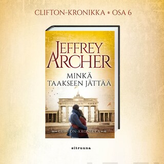 Minkä taakseen jättää bookCoverFor