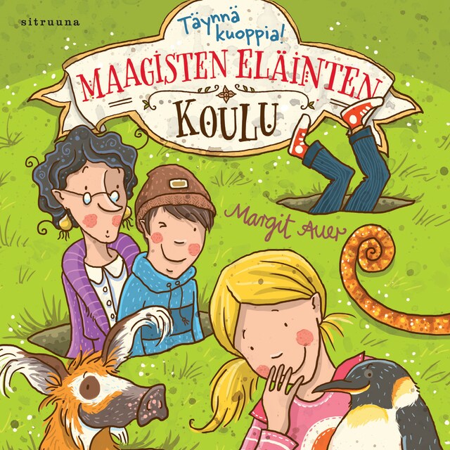 Book cover for Maagisten eläinten koulu 2 - Täynnä kuoppia!