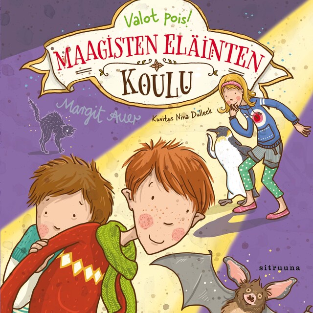 Book cover for Maagisten eläinten koulu 3 - Valot pois!