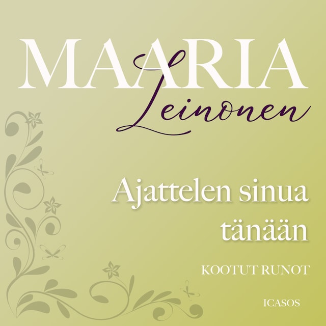 Portada de libro para Ajattelen sinua tänään