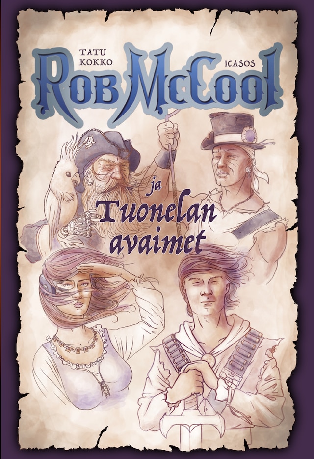 Book cover for Rob McCool ja Tuonelan avaimet