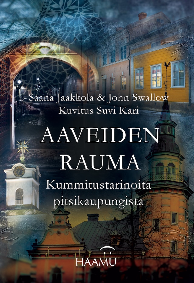 Portada de libro para Aaveiden Rauma – Kummitustarinoita pitsikaupungista