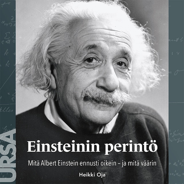 Buchcover für Einsteinin perintö