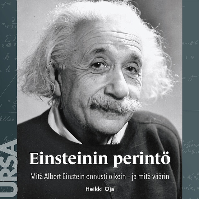 Boekomslag van Einsteinin perintö