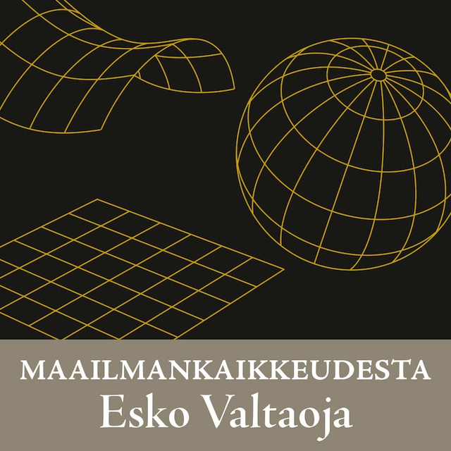 Kirjankansi teokselle Maailmankaikkeudesta