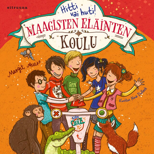 Book cover for Maagisten eläinten koulu 5 - Hitti vai huti!