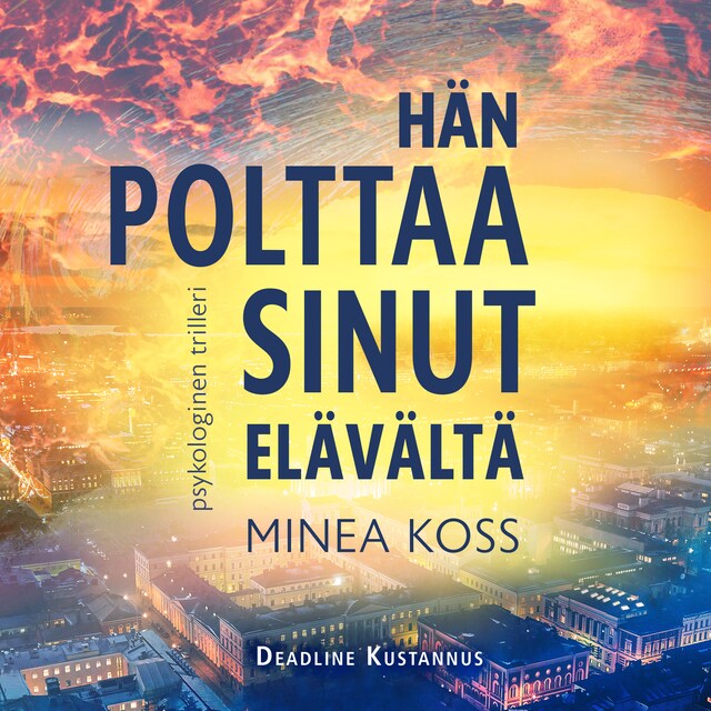 Buchcover für Hän polttaa sinut elävältä