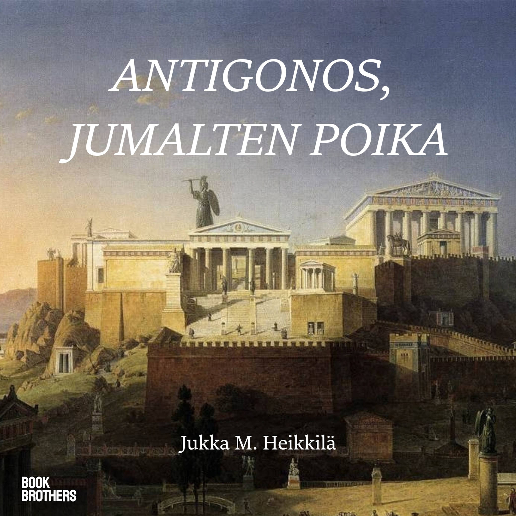 Äänikirjan Antigonos, jumalten poika kansikuva