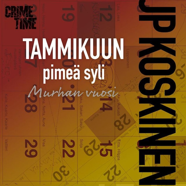 Copertina del libro per Tammikuun pimeä syli